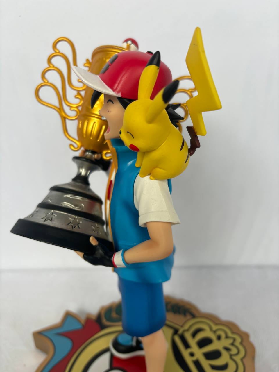 Pokemon Ash Champion Action Figure Statue 28cm