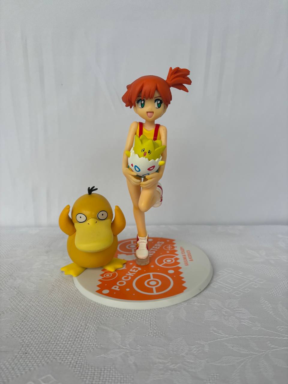 Pokemon Misty and Togepi Action Figure Statue 19cm