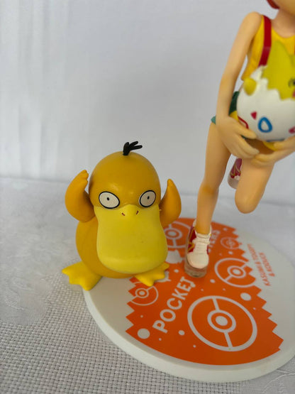 Pokemon Misty and Togepi Action Figure Statue 19cm