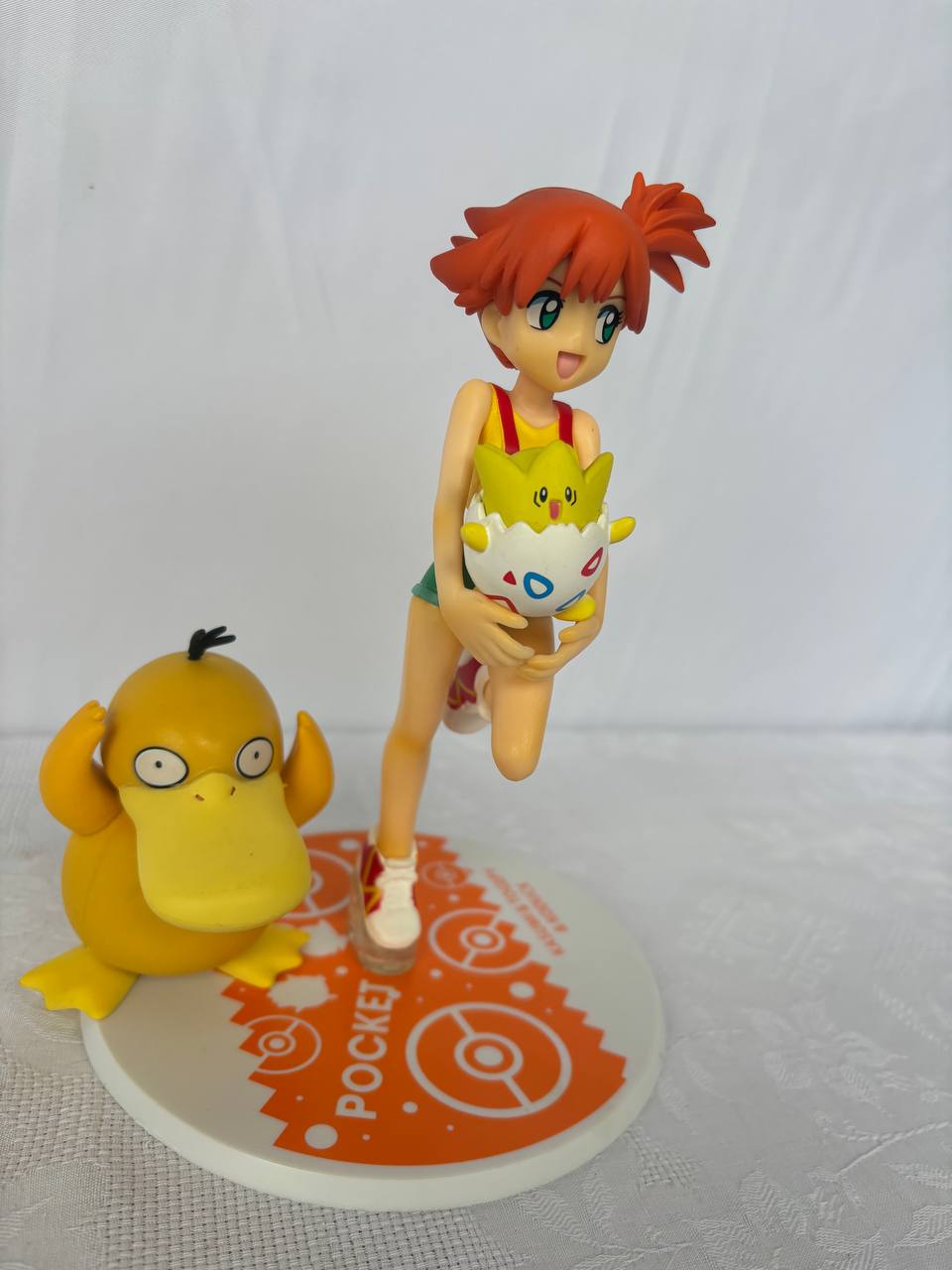 Pokemon Misty and Togepi Action Figure Statue 19cm