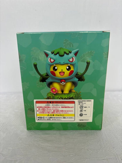 Pokemon Pikachu Cosplay Venusaur Action Figure Statue 12cm