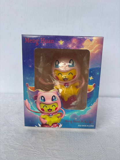 Pokemon Pikachu Cosplay Mew Action Figure Statue 12cm