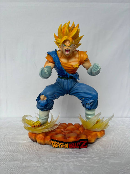 Dragon Ball Goku Super Saiyan Action Figure Statue 29cm