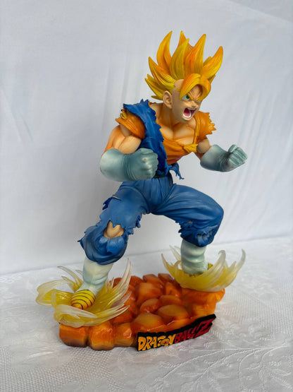 Dragon Ball Goku Super Saiyan Action Figure Statue 29cm