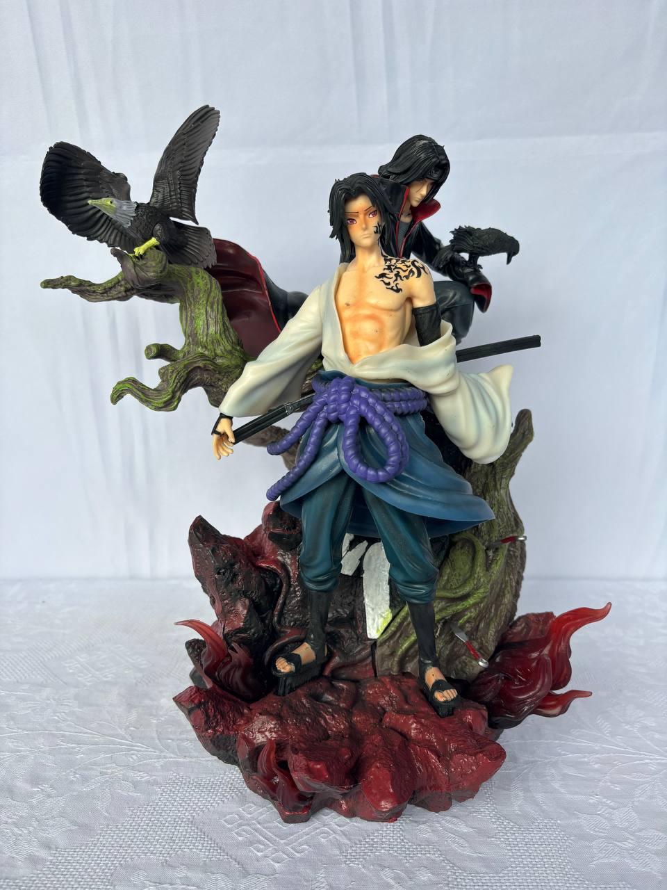 Naruto Sasuke Itachi Action Figure Statue 36cm