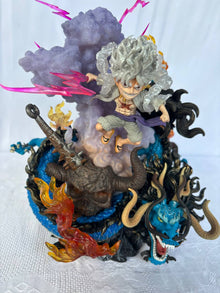 OnePiece Monkey D. Luffy Gear 5 Kaido Action Figure Statue 21cm