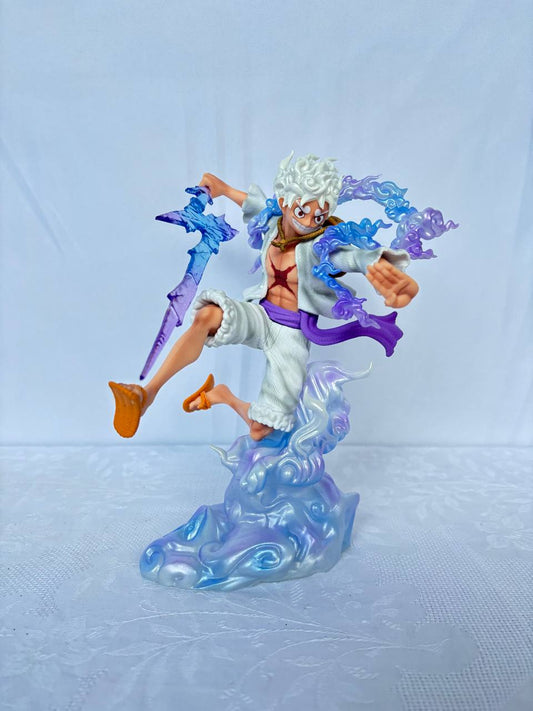 OnePiece Monkey D. Luffy Gear 5 Action Figure Statue 20cm