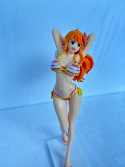 OnePiece Nami Bikini Action Figure Statue 21cm