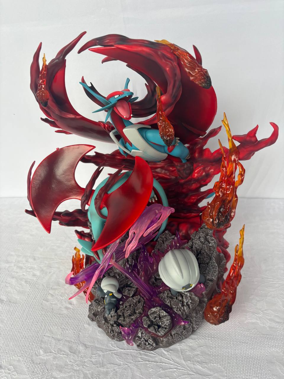 Pokemon Salamence Evolution Action Figure Statue 36cm