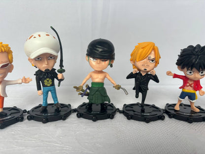 OnePiece Set 6 Mini Action Figure Statue