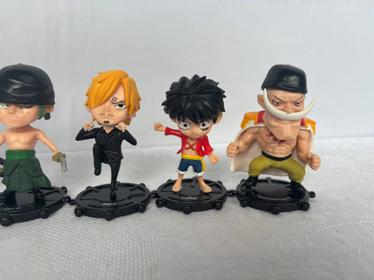 OnePiece Set 6 Mini Action Figure Statue