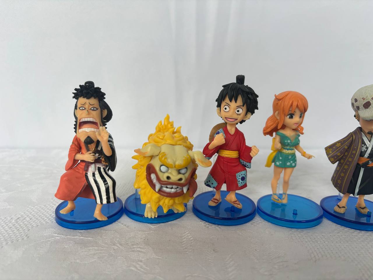 OnePiece Set 8 Mini Action Figure Statue