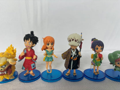 OnePiece Set 8 Mini Action Figure Statue