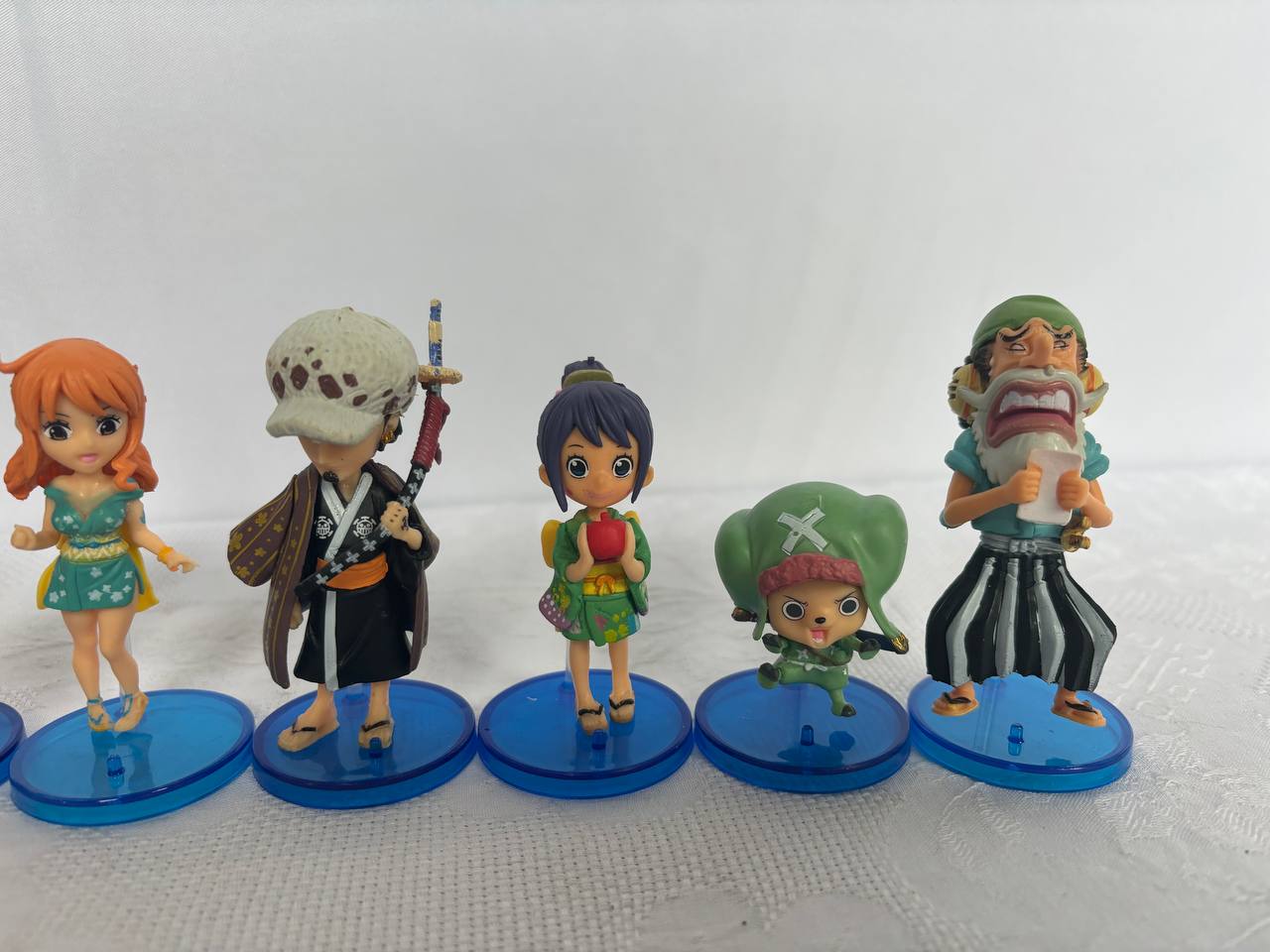 OnePiece Set 8 Mini Action Figure Statue