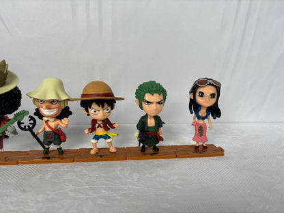 OnePiece Set 10 Mini Action Figure Statue