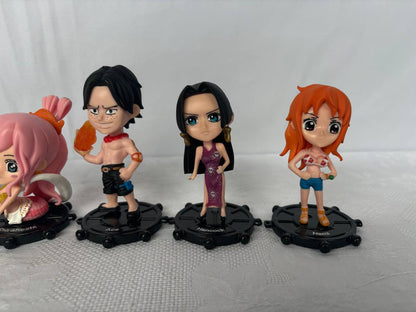 OnePiece Set 6 Mini Action Figure Statue