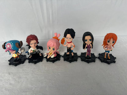 OnePiece Set 6 Mini Action Figure Statue