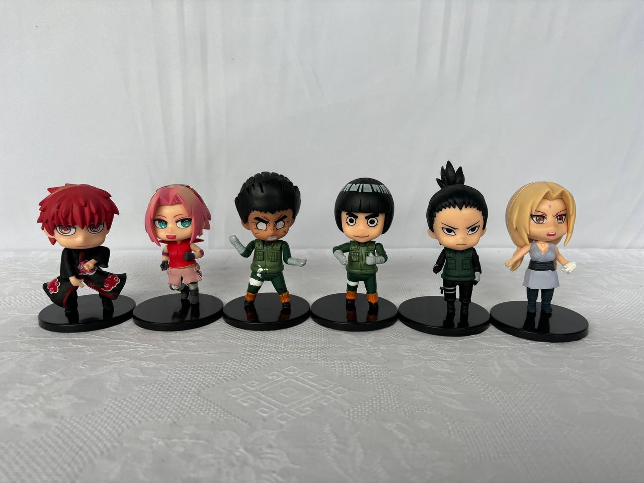 Naruto 6 Mini Action Figure Statue 10cm