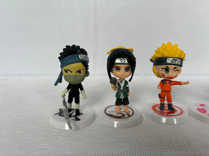 Naruto 6 Mini Action Figure Statue 10cm