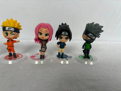 Naruto 6 Mini Action Figure Statue 10cm