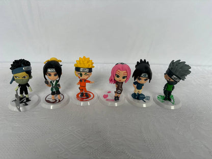 Naruto 6 Mini Action Figure Statue 10cm