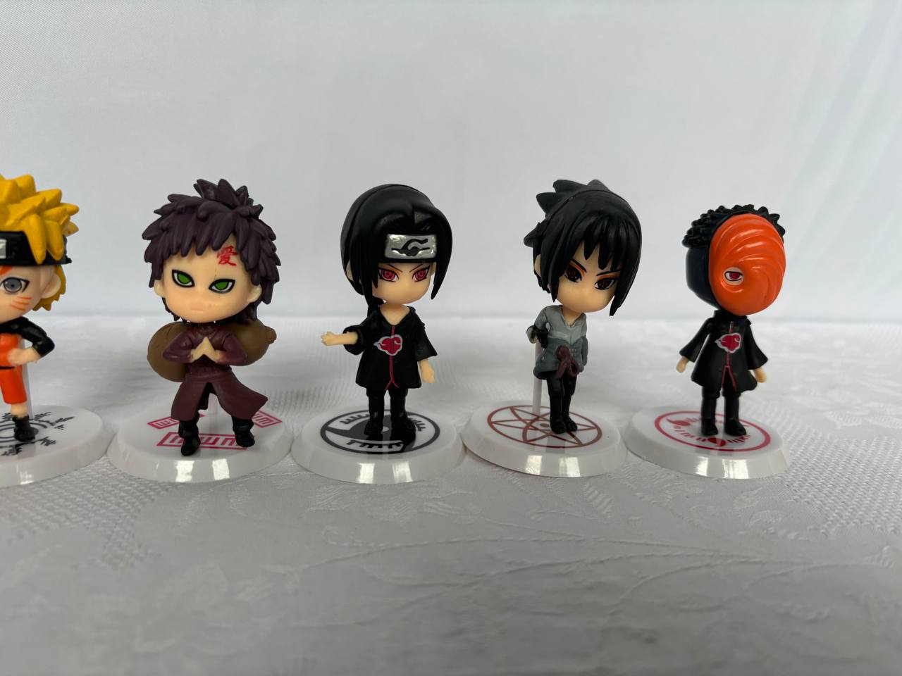 Naruto 6 Mini Action Figure Statue 10cm