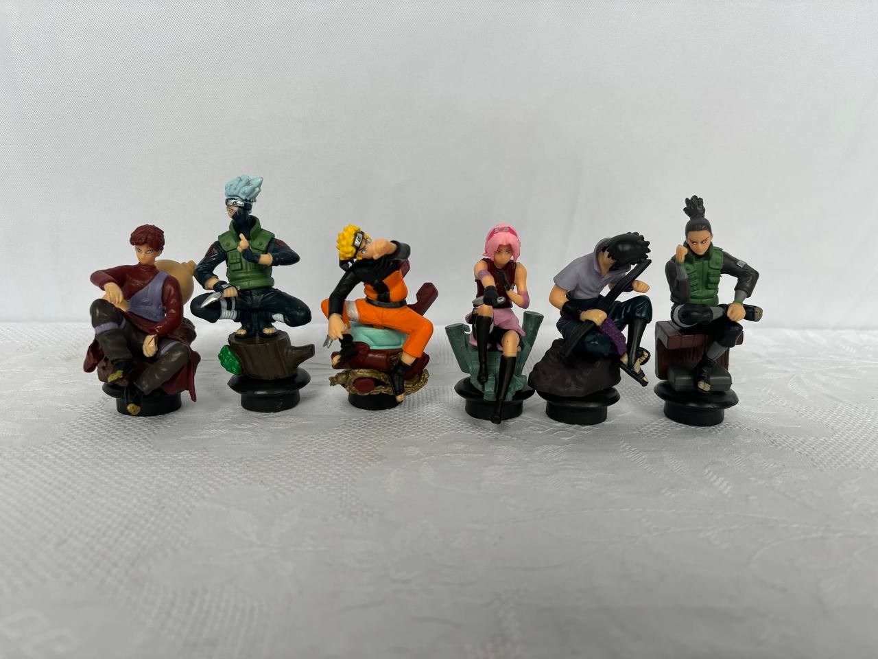 Naruto 6 Mini Action Figure Statue 10cm