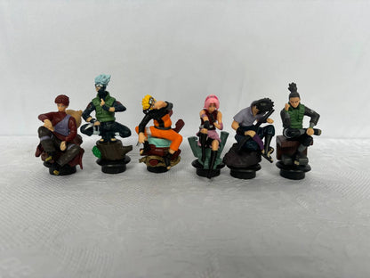 Naruto 6 Mini Action Figure Statue 10cm