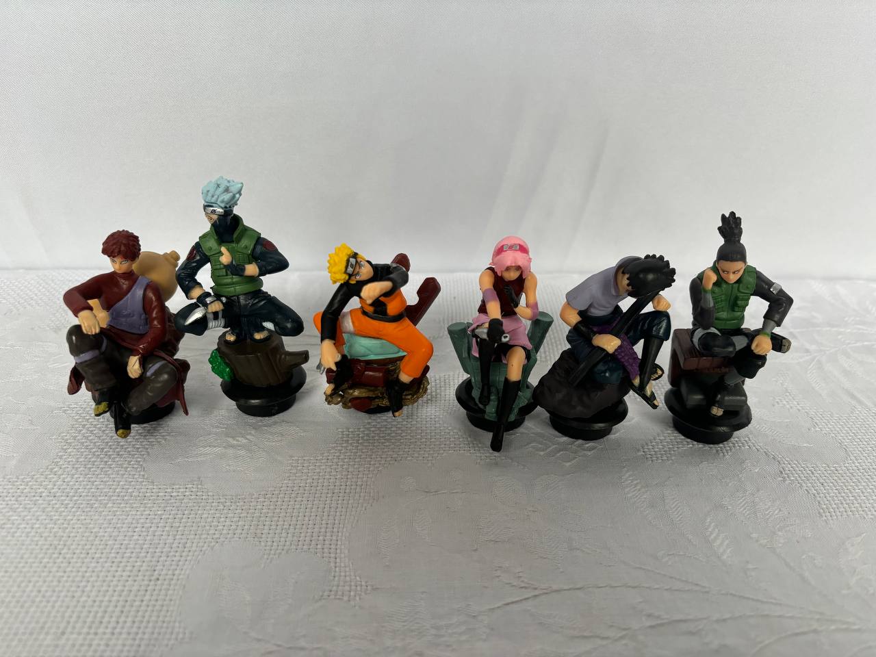 Naruto 6 Mini Action Figure Statue 10cm