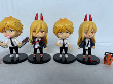 Chainsaw Man Set 4 Mini Action Figure Statue 10cm