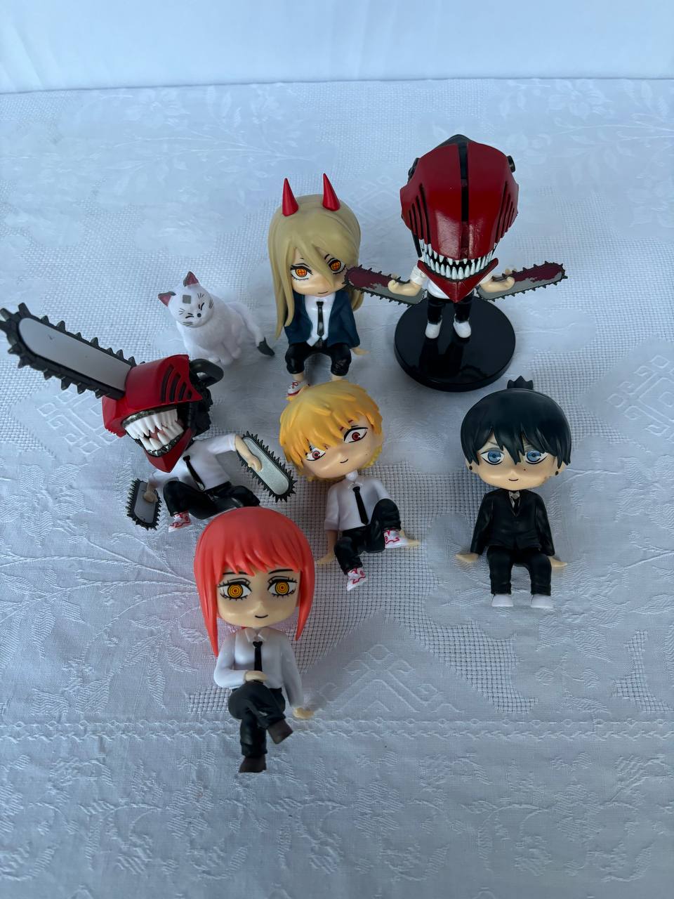 Chainsaw Man Set 6 Mini Action Figure Statue 10cm