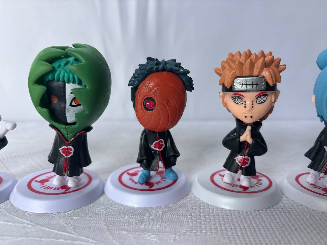 Naruto Akatsuki Set 10 Mini Action Figure Statue 10cm