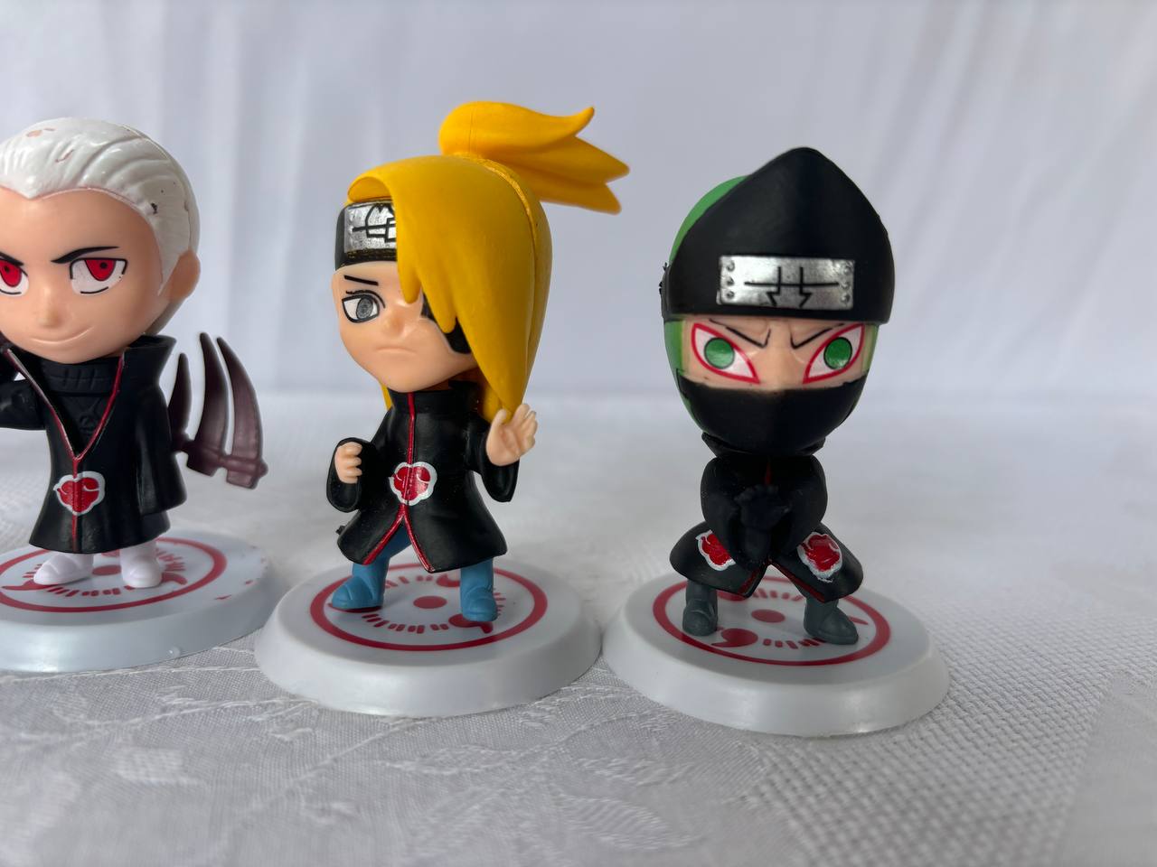 Naruto Akatsuki Set 10 Mini Action Figure Statue 10cm