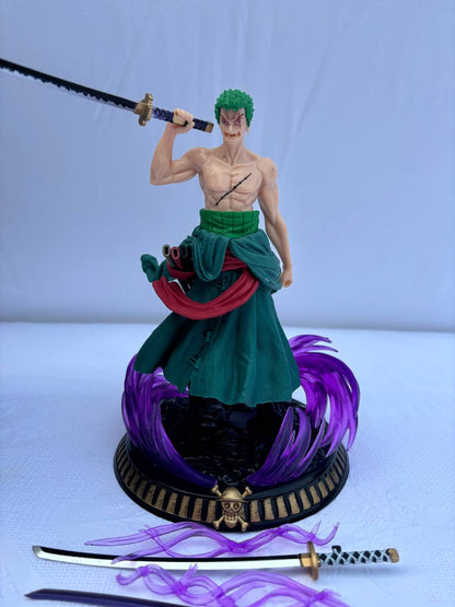 One Piece Roronoa Zoro Action Figure Statue 21cm