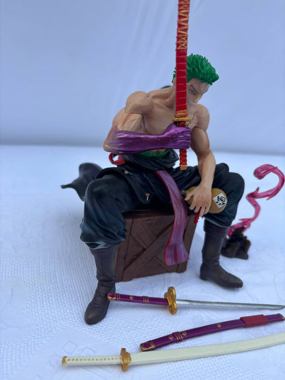 One Piece Roronoa Zoro Action Figure Statue 15cm