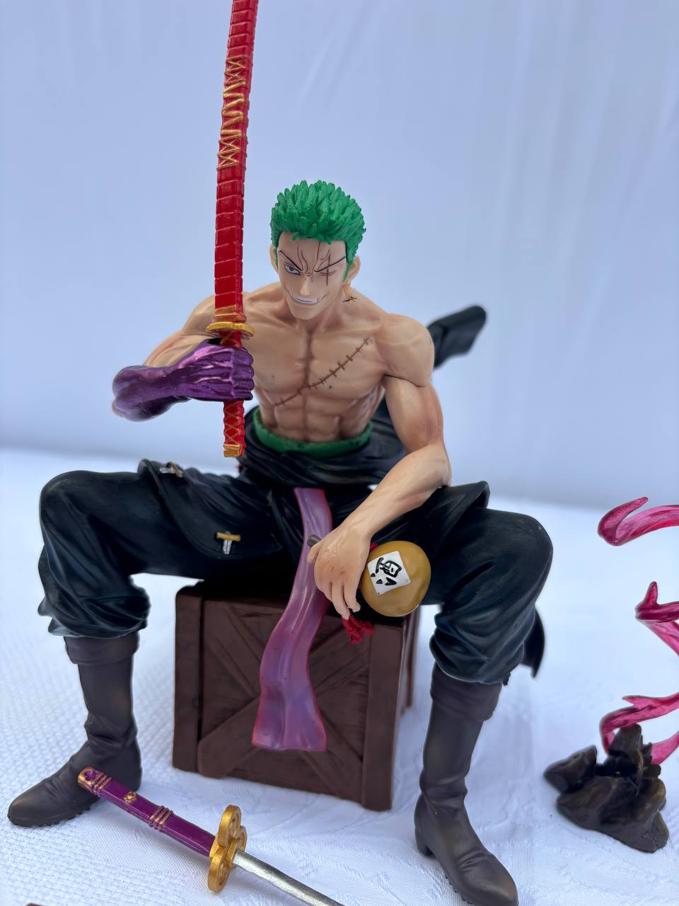 One Piece Roronoa Zoro Action Figure Statue 15cm