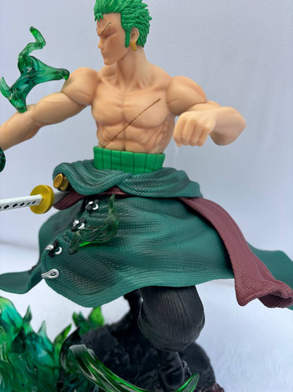 One Piece Roronoa Zoro Action Figure Statue 31cm