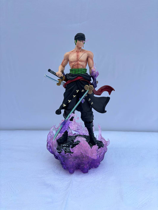 One Piece Roronoa Zoro Action Figure Statue 33cm