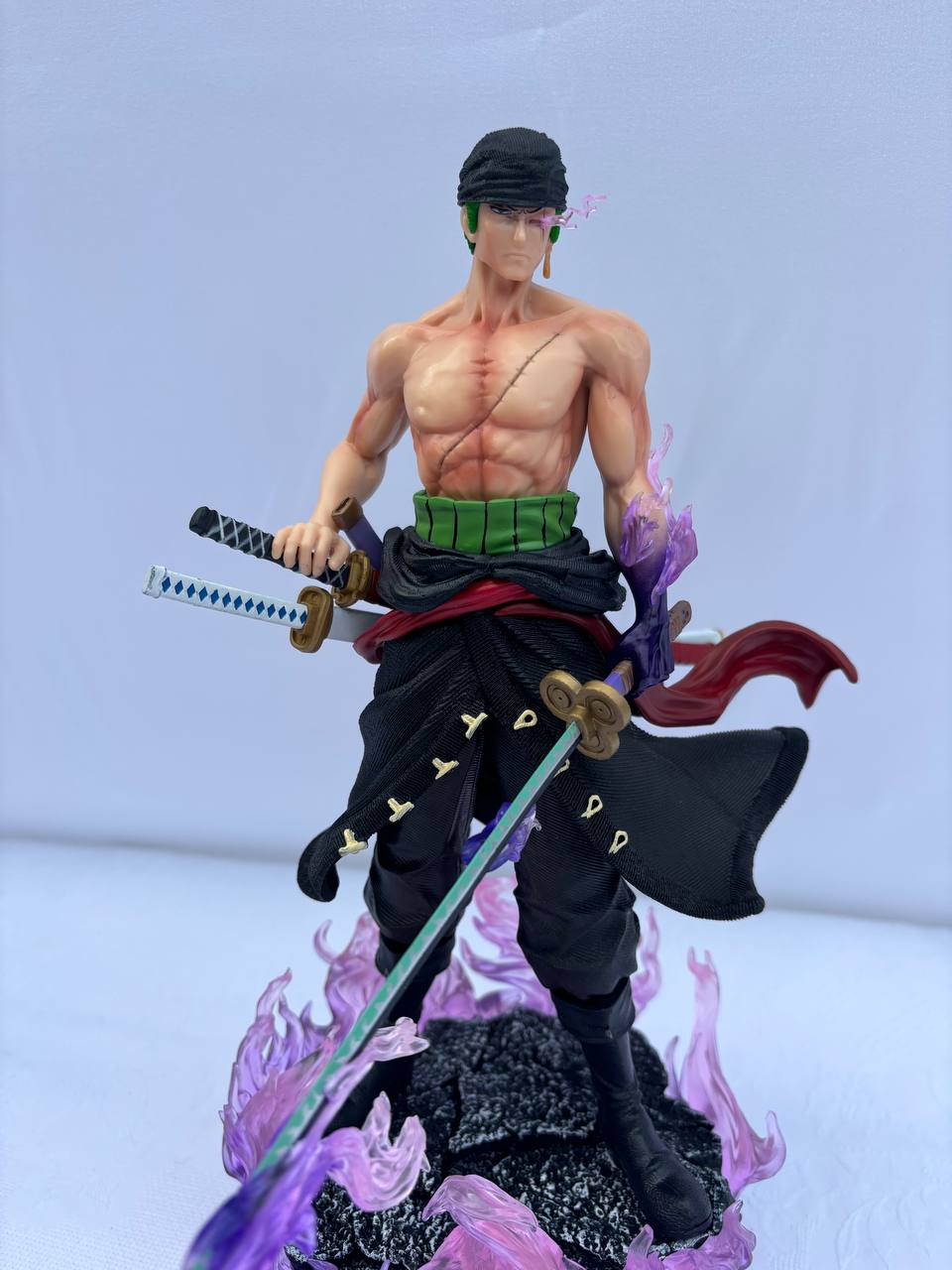 One Piece Roronoa Zoro Action Figure Statue 33cm