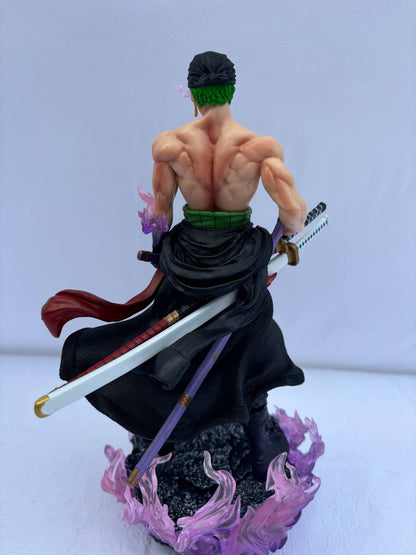 One Piece Roronoa Zoro Action Figure Statue 33cm