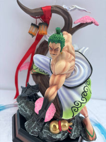 One Piece Roronoa Zoro Action Figure Statue 39cm