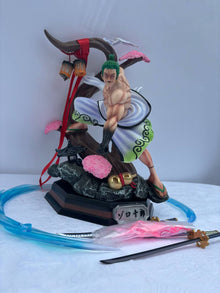 One Piece Roronoa Zoro Action Figure Statue 39cm