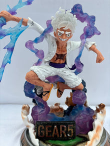 One Piece Monkey D. Luffy Gear 5 Action Figure Statue 38cm