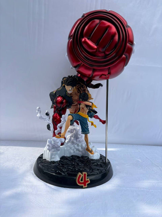 One Piece Monkey D. Luffy Gear 4 Action Figure Statue