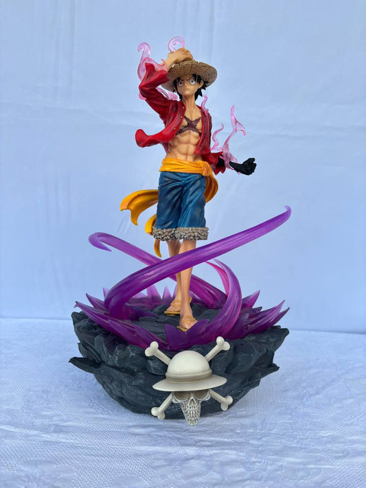 One Piece Monkey D. Luffy Action Figure Statue 41cm