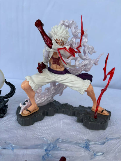 One Piece Monkey D. Luffy Gear 5 Action Figure Statue