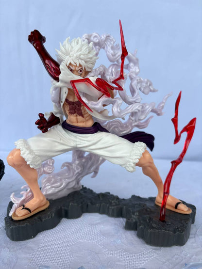 One Piece Monkey D. Luffy Gear 5 Action Figure Statue