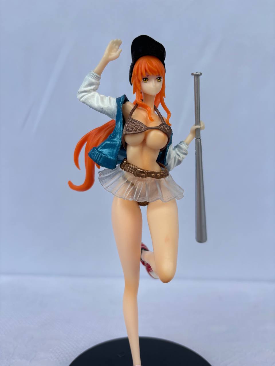 One Piece Nami Baseball Action Figure Statue 20cm