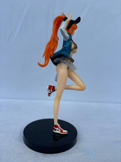 One Piece Nami Baseball Action Figure Statue 20cm