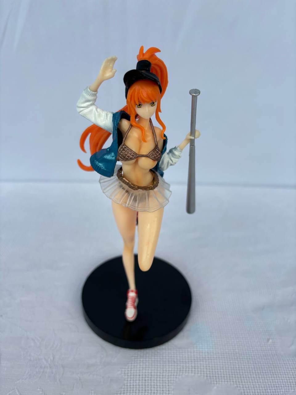 One Piece Nami Baseball Action Figure Statue 20cm